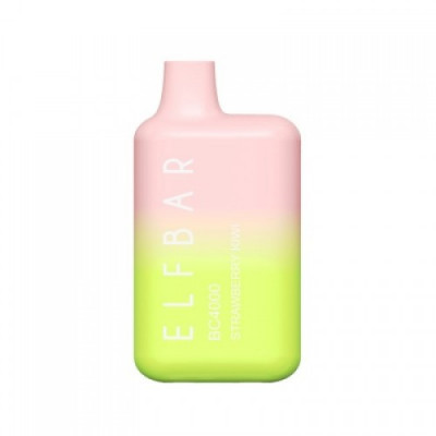 Электронная сигарета Эльф Бар 4000 затяжек Клубника Киви (Elf Bar BC 4000 Strawberry Kiwi)