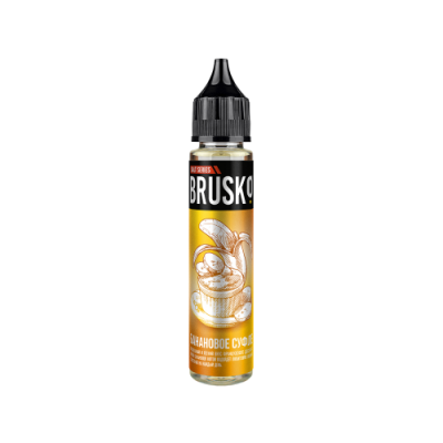 Жидкость Brusko SALT Банановое Суфле 30мл 20мг