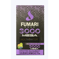 Электронная сигарета Фумари Мега 3000 Киви Голубика Ментол (Fumari Pods 3000 Mega) Электронная сигарета Фумари Мега 3000 Киви Голубика Ментол (Fumari Pods 3000 Mega)